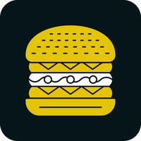 cesar hamburger vector icoon ontwerp