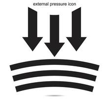extern druk icoon vector