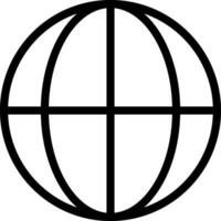 pictogram wereldwijd lijn vector