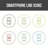 mobiele apps vector icon set