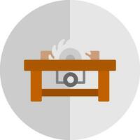 tafel zag vector icoon ontwerp