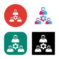 teamwerk vector pictogram