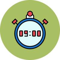 stopwatch vector pictogram