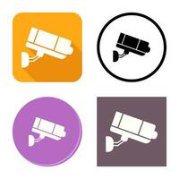 cctv camera vector pictogram