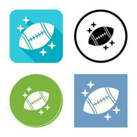 rugby vector pictogram