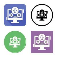 upload vector pictogram