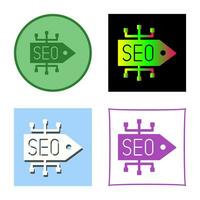 seo label vector icoon