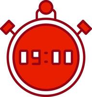 stopwatch vector pictogram