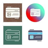 creditcard vector pictogram