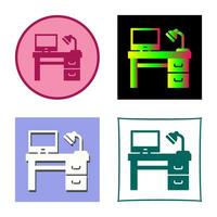 bureau vector pictogram