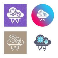 cloud computing vector icon