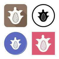 draak fruit vector icoon