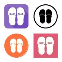 slippers vector icoon