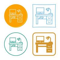 bureau vector pictogram