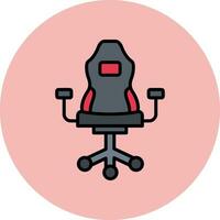 gaming stoel vector icoon