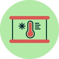 thermometer vector pictogram