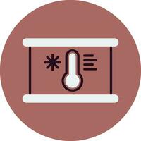 thermometer vector pictogram