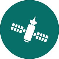 satelliet vector pictogram