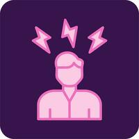 stress vector pictogram