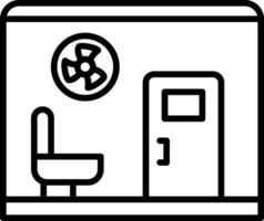 toilet vector icoon