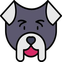 bulldog vector icoon