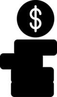 geld vector pictogram