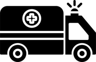 ambulance vector pictogram