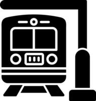 trein station vector icoon