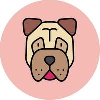 bullmastiff vector icoon