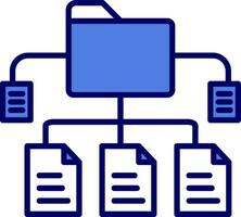 gegevens structuur vector icoon