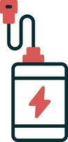 batterij vector pictogram