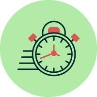 stopwatch vector pictogram