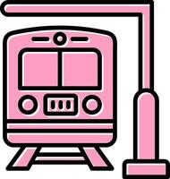 trein station vector icoon