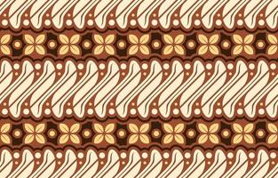 batik parang naadloos patroon vector