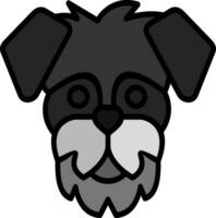 schnauzer vector icoon