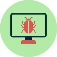 bug vector pictogram