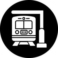 trein station vector icoon