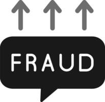 fraude vector icoon