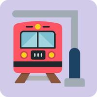 trein station vector icoon