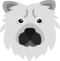 chow chow vector icoon