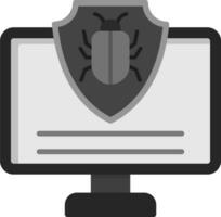 antivirus vector pictogram