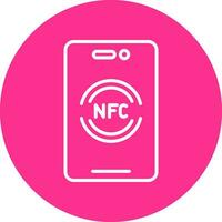 nfc vector icoon