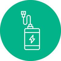 batterij vector pictogram