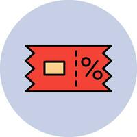 coupon vector pictogram