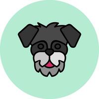 schnauzer vector icoon