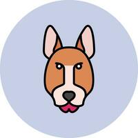 Farao hond vector icoon