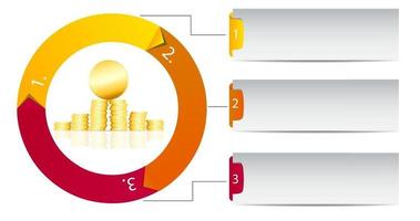 infographic zakelijke sjabloon vectorillustratie vector