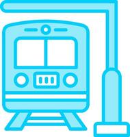 trein station vector icoon