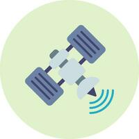 satelliet vector pictogram