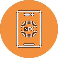 nfc vector icoon